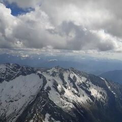 Flugwegposition um 14:12:41: Aufgenommen in der Nähe von 39032 Sand in Taufers, Autonome Provinz Bozen - Südtirol, Italien in 3507 Meter